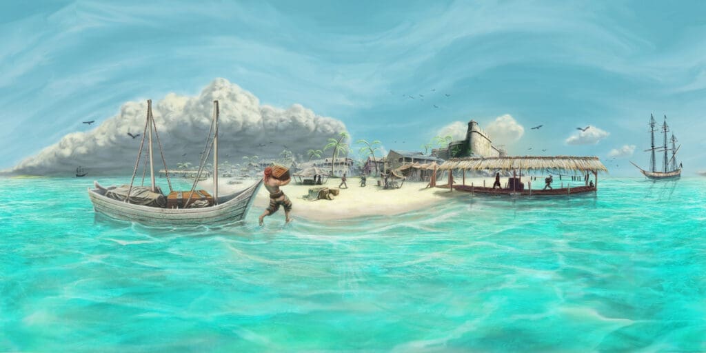 History Adventures Jonas Hard Luck on the High Seas Concept Art Pirate 360 Panorama Immersive VR Interactive
