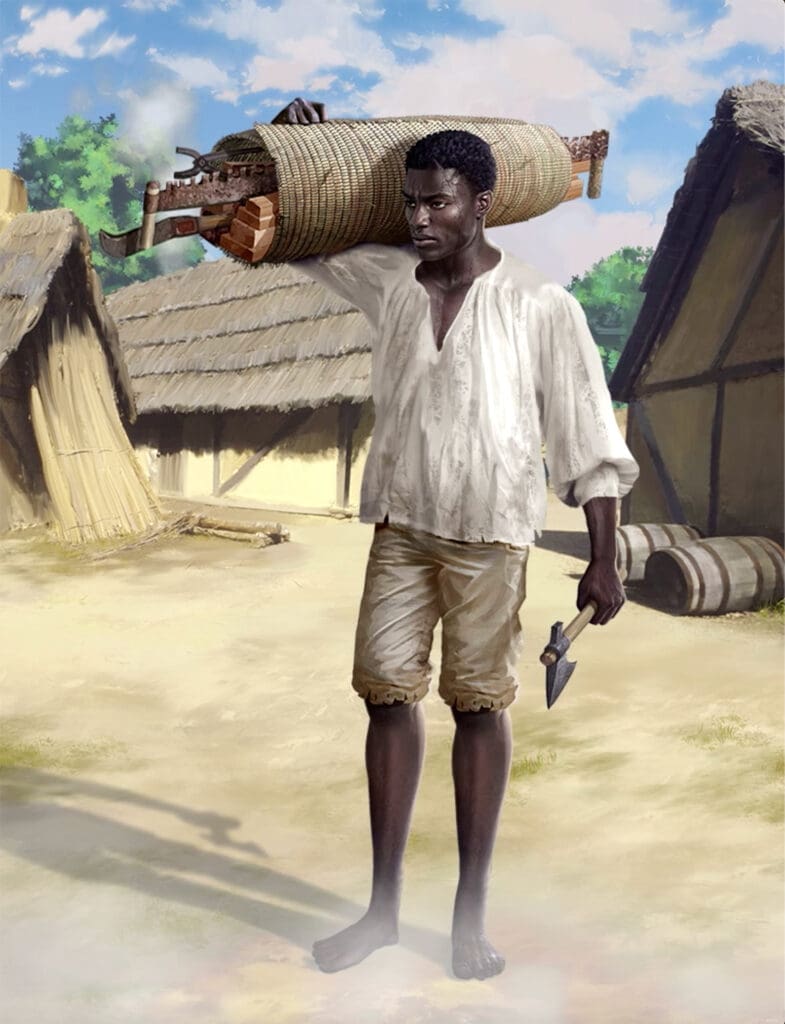 William Jamestown History Adventures 1619 Angolan Slavery