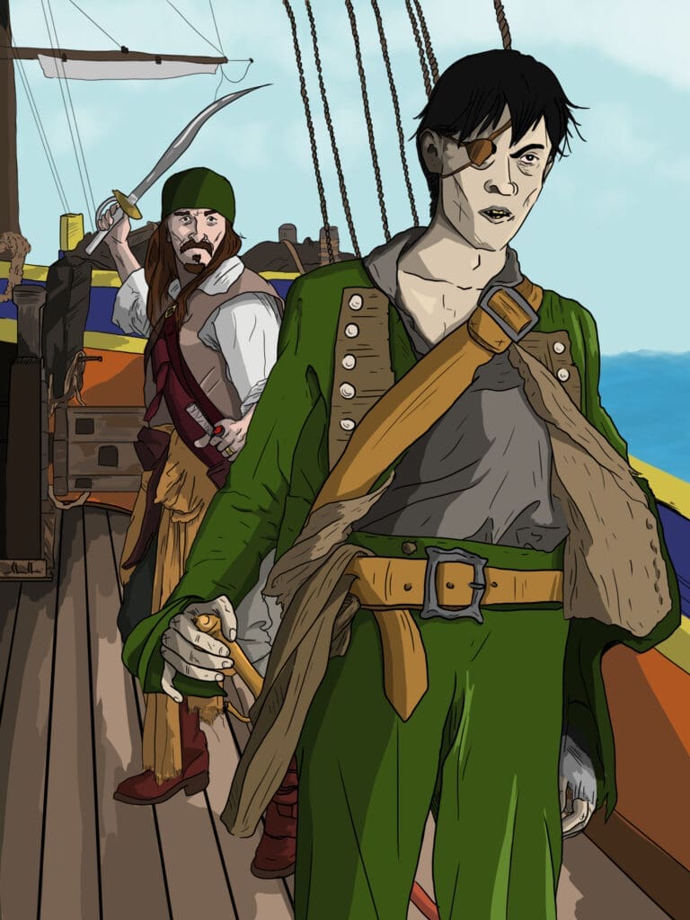 Jonas Republic of Pirates Hard Luck on the High Seas Enemy of All Mankind Empires & Interconnections History Adventures Spencer Striker, PhD