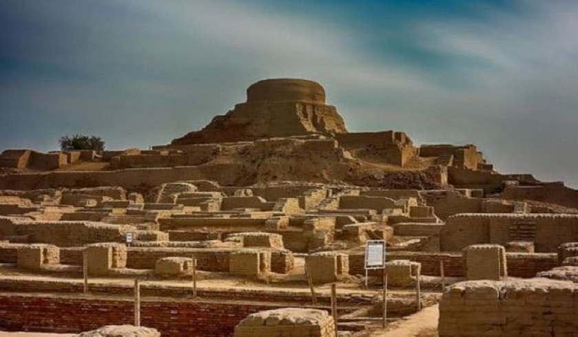 A picture of the ruins of the Indus Valley civillisation.