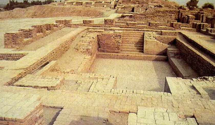 A picture showing the Indus Valley Civilization as seen today.